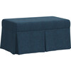 Hamilton Zuma Storage Bench, Navy - Ottomans - 1 - thumbnail