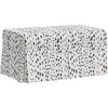 Hamilton Linen Leopard Storage Bench, Ink - Ottomans - 1 - thumbnail