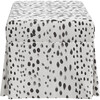 Hamilton Linen Leopard Storage Bench, Ink - Ottomans - 3