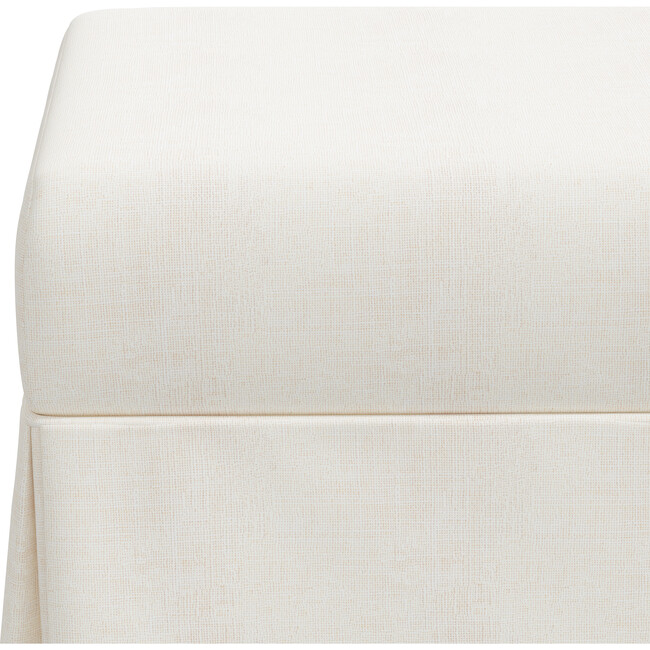 Hamilton Zuma Storage Bench, White - Ottomans - 4