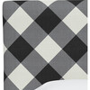 Sawyer Diamond Check Bed, Charcoal - Beds - 4