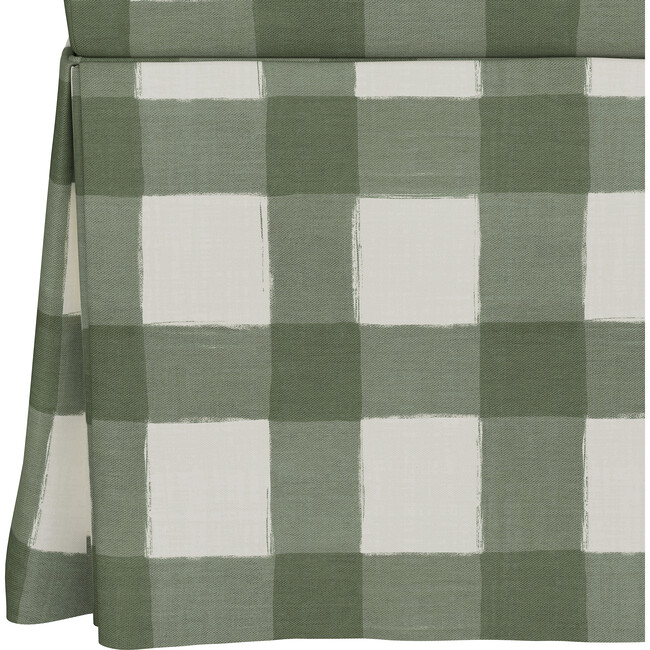 Hamilton Buffalo Square Storage Bench, Sage - Ottomans - 4