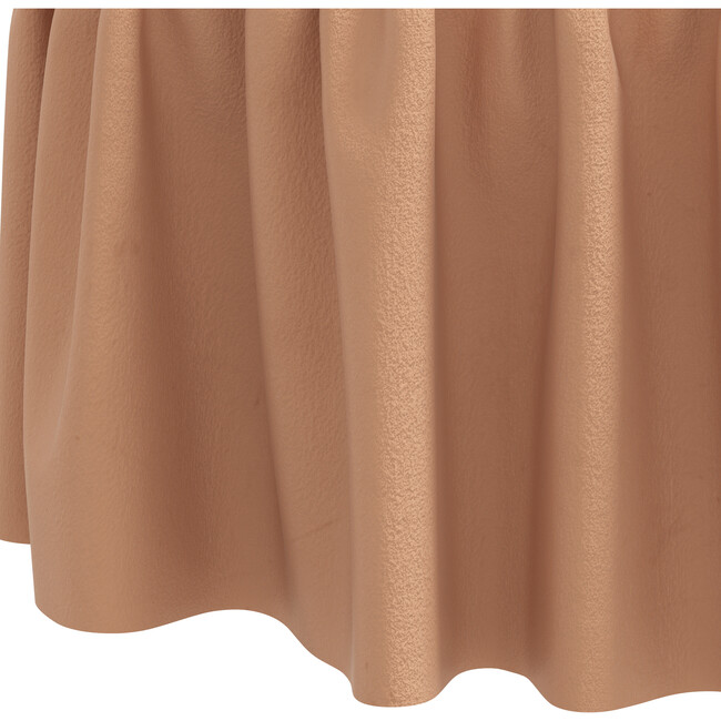 Eloise Velvet Ottoman, Melon - Ottomans - 3