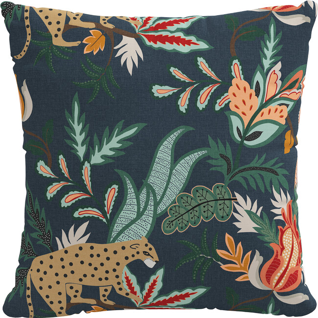 Decorative Venya Safari Pillow, Navy