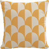 Decorative Scallop Stone Pillow, Gold - Decorative Pillows - 1 - thumbnail