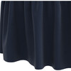 Eloise Velvet Ottoman, Ink - Ottomans - 3