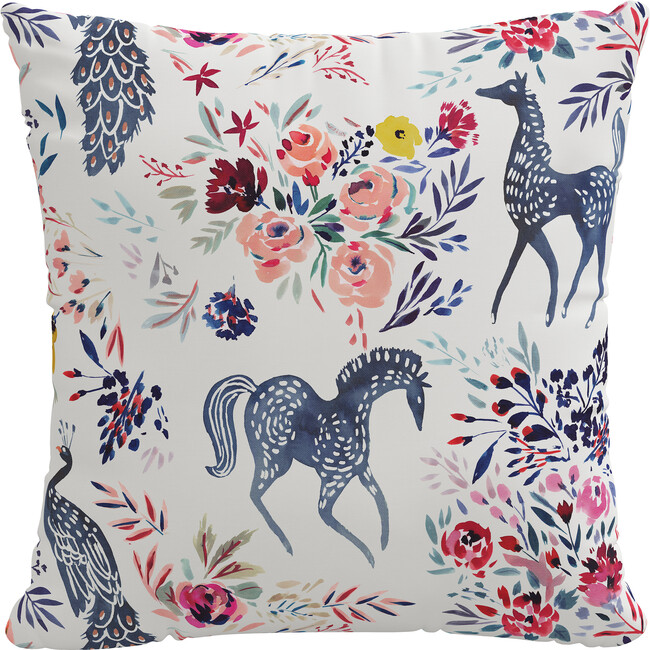 Decorative Primrose Trot Pillow, Multicolors