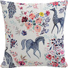 Decorative Primrose Trot Pillow, Multicolors - Decorative Pillows - 1 - thumbnail
