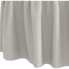 Eloise Velvet Ottoman, Light Grey - Ottomans - 3