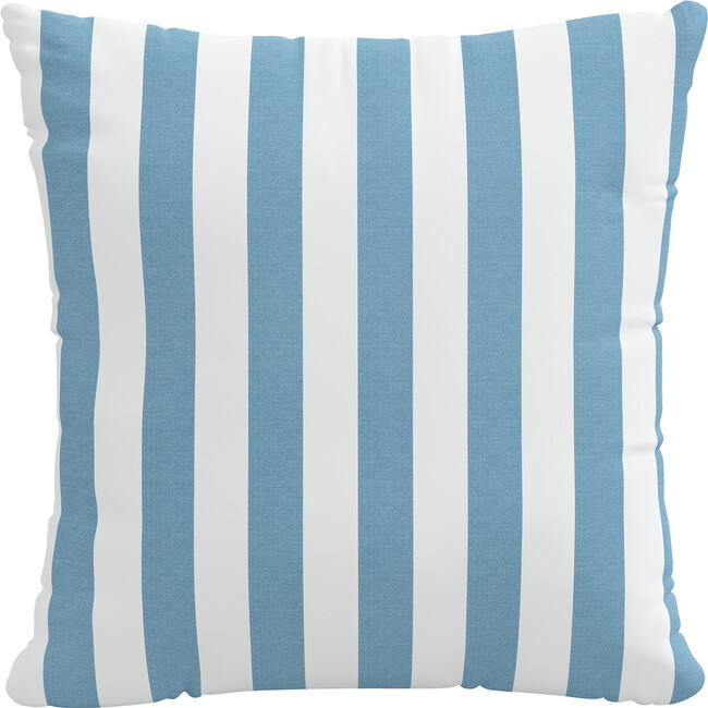 Decorative Canopy Stripe Pillow, Ocean