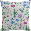 Decorative Botanical Pillow, Multicolors - Decorative Pillows - 1 - thumbnail