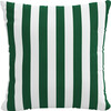 Decorative Canopy Stripe Pillow, Emerald - Decorative Pillows - 1 - thumbnail