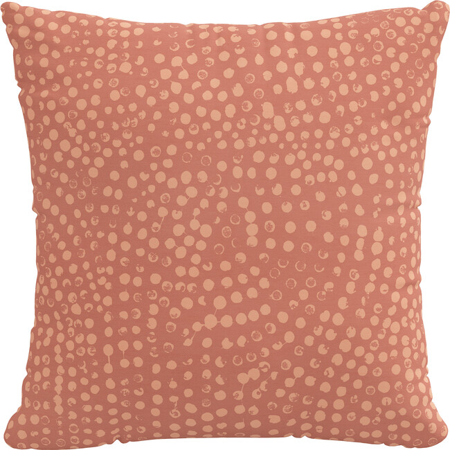 Decorative Aussie Dot Pillow, Blush