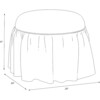 Eloise Velvet Ottoman, Melon - Ottomans - 5