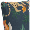 Decorative Venya Safari Pillow, Navy - Decorative Pillows - 3