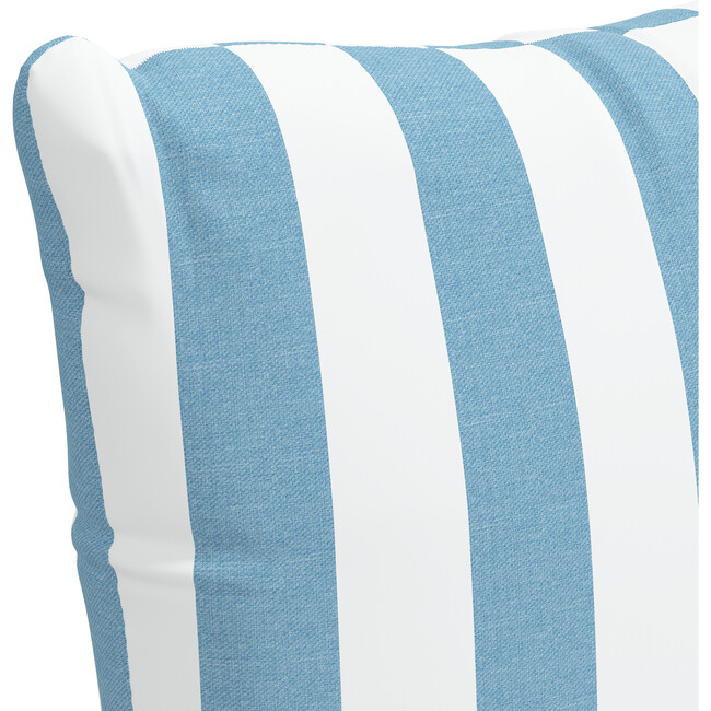 Decorative Canopy Stripe Pillow, Ocean - Decorative Pillows - 3