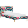 Brayton Sedona Scallop Platform Bed, Pink - Beds - 1 - thumbnail