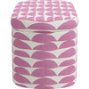 Corbin Halfmoon Storage Bench, Orchid - Ottomans - 3