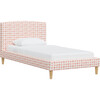 Brayton Hearts Platform Bed, Peach - Beds - 1 - thumbnail