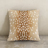 Decorative Fawn Pillow, Natural - Decorative Pillows - 6