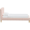 Brayton Hearts Platform Bed, Peach - Beds - 3