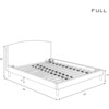 Brayton Sedona Scallop Platform Bed, Pink - Beds - 7