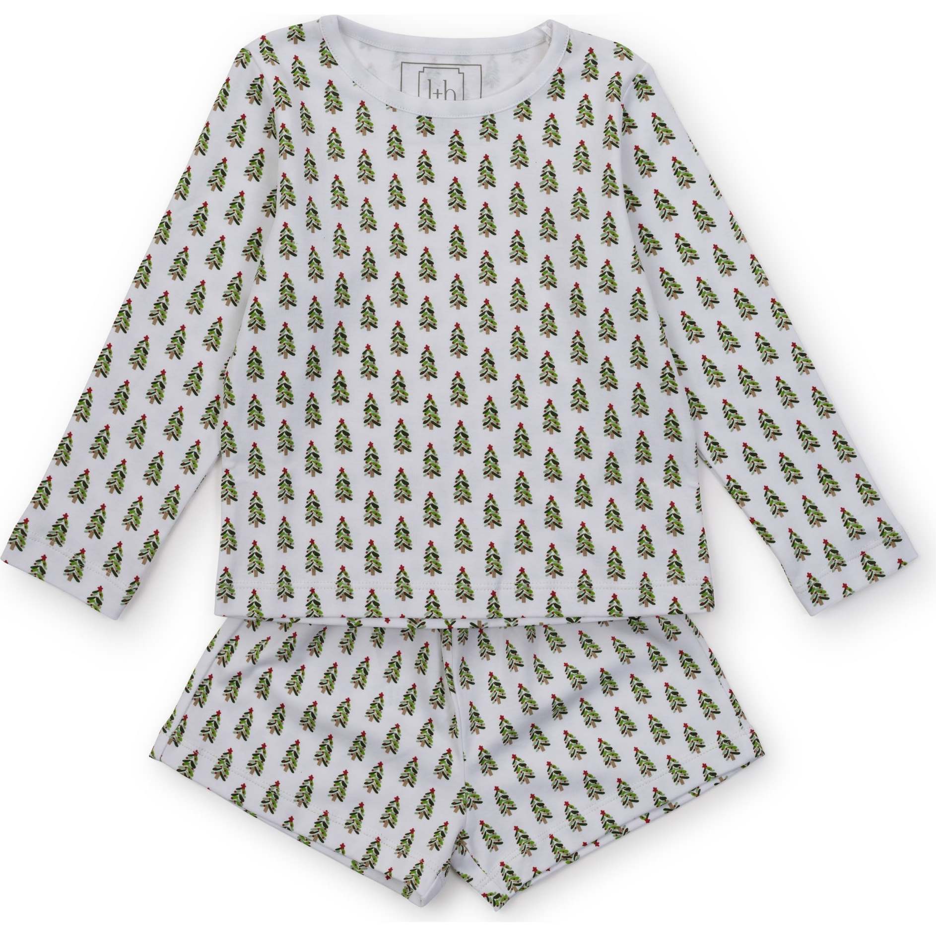 Sophie Girls' Short Set - Oh Christmas Tree - Mixed Apparel Set - 1