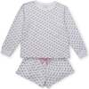 Janann Women's Sweatshirt Short Set - Cheers to Champagne - Pajamas - 1 - thumbnail