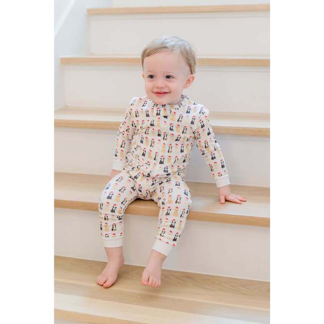 Parker Zipper Pajama - Christmas Pups - Pajamas - 3