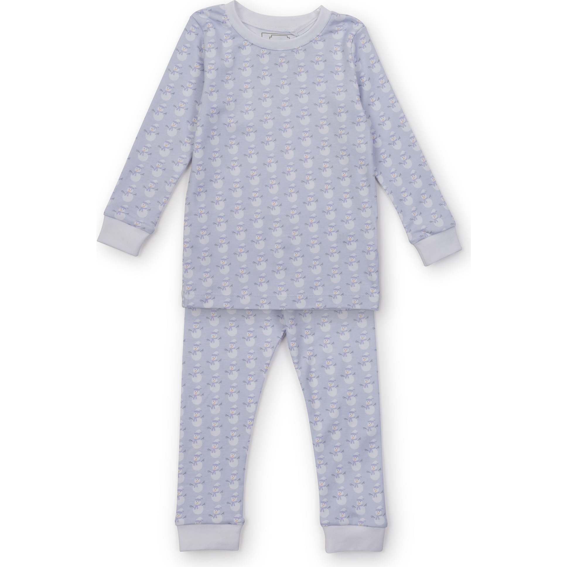 Grayson Pajama Pant Set - Snowman Blue - Pajamas - 1