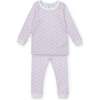 Ava Girls' Pajama Pant Set - Snowman Pink - Pajamas - 1 - thumbnail