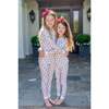 Alden Girls' Pajama Pant Set - Christmas Pups - Pajamas - 4