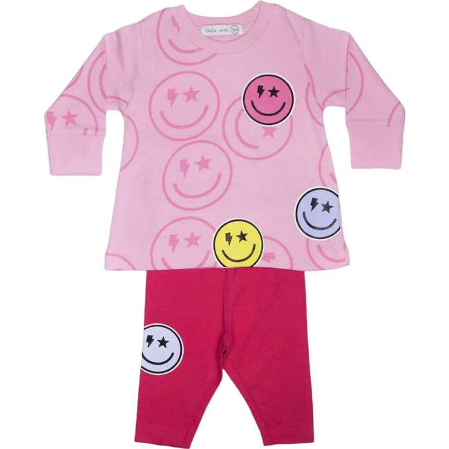 Baby Top and Legging Set, Smiles