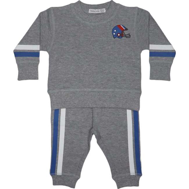 Baby Thermal Long Sleeve Shirt and Pants Set, Football