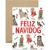 Feliz Navidog Card, Red - Paper Goods - 1 - thumbnail