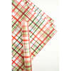 Holiday Plaid Gift Wrap, Red - Paper Goods - 4