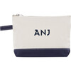 Makeup Bag, Navy - Bags - 1 - thumbnail