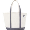 Medium Classic Tote, Gray - Bags - 1 - thumbnail