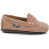 Soft Nappa Leather Mocassins, Dry Rose - Flats - 1 - thumbnail