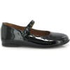 Patent Leather Mary Jane Ballerina, Black - Mary Janes - 1 - thumbnail