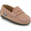 Soft Nappa Leather Mocassins, Dry Rose - Flats - 2