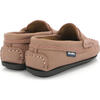Soft Nappa Leather Mocassins, Dry Rose - Flats - 4