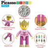 8 Piece Medieval King and Knights Character Figure Set - STEM Toys - 2