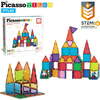 63 Piece Master Builder Magnetic Tileset - STEM Toys - 3