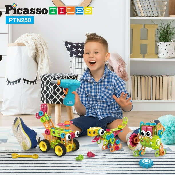 250 Piece Engineering Construction Set - STEM Toys - 2