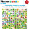 20 Piece 1" Magnetic Cube Puzzle Block Dinosaur Set - STEM Toys - 4