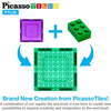 12 Pack Magnetic Building Brick Combo Tile - STEM Toys - 2