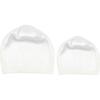 Metallic Stamp Beanie, Silver - Hats - 1 - thumbnail