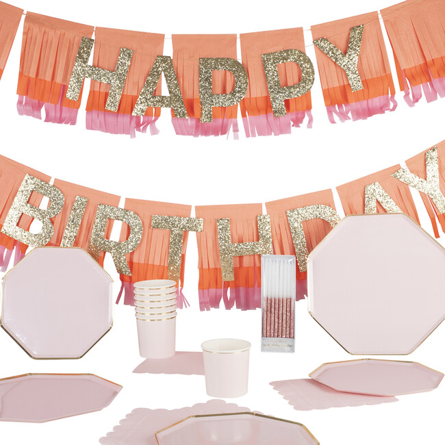 Pink Happy Birthday Party Box