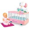 Good Sleep Cradle with Baby Doll, Crib, and Accessories, 14" Doll - Dolls - 1 - thumbnail